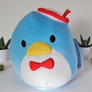 NWoT Squishmallows Hello Kitty Tuxedosam Sanrio  Blue Penguin Red Bow 6.5-in